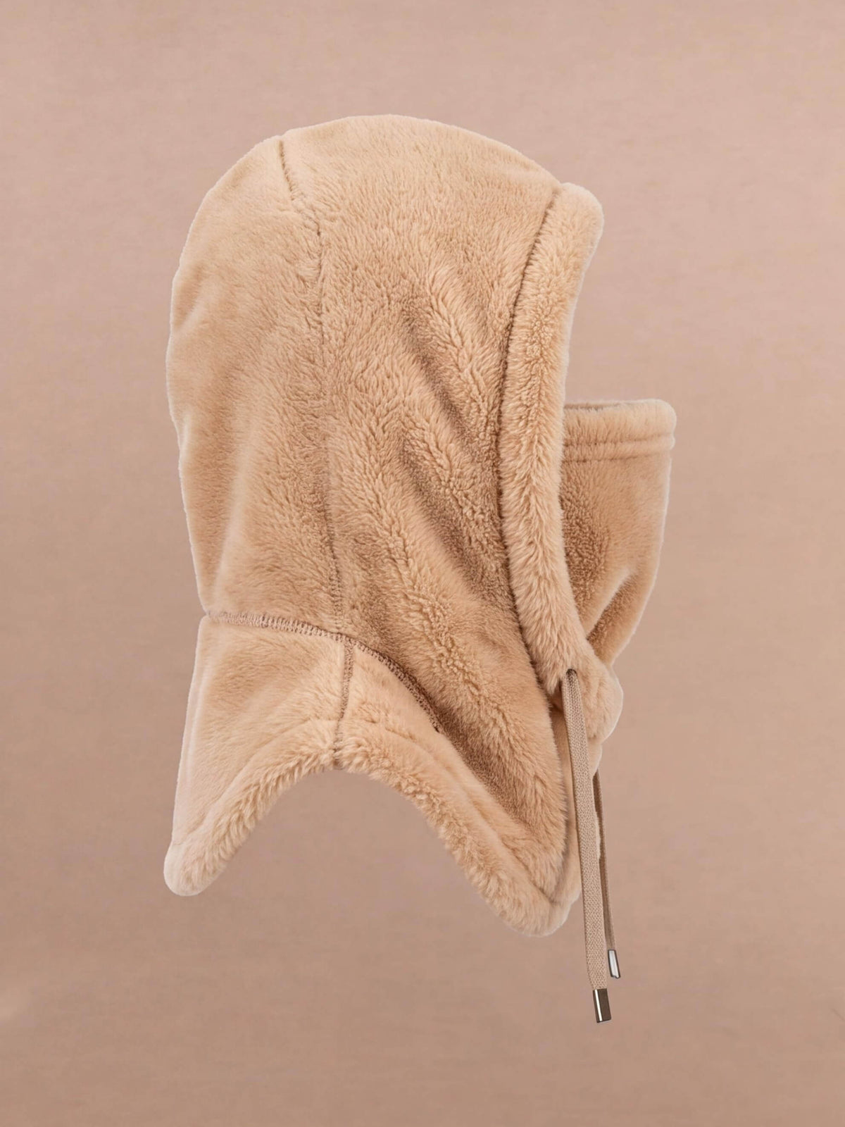 Women’s Plush Face-Cover Hood