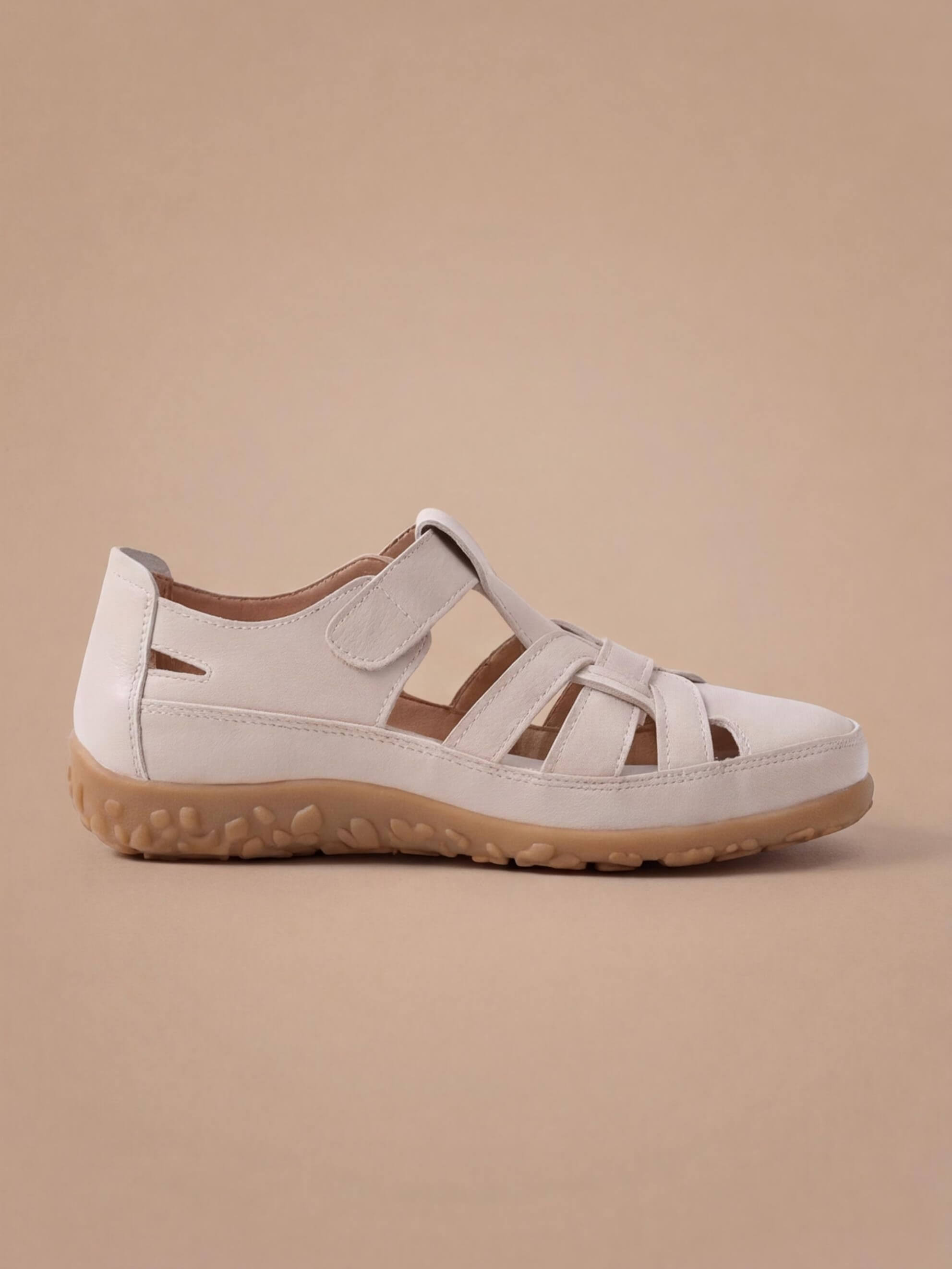 Women's closed-toe sandals – Comfortable sandals with adjustable straps