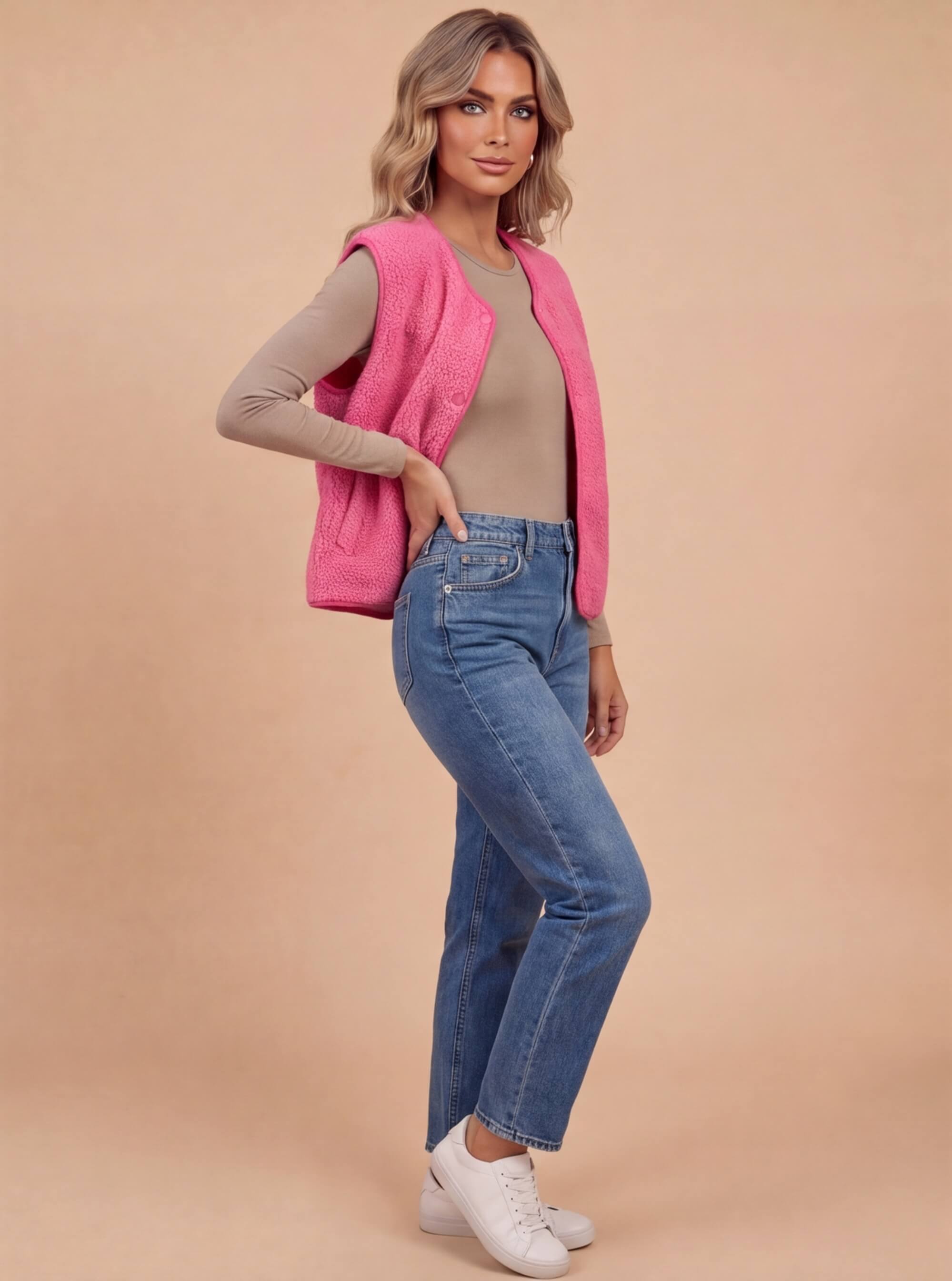 Elegance and Comfort in Perfect Harmony – Women’s Lamb Wool Vest