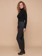 Women’s Ribbed Turtleneck Sweater – Slim Fit, Soft Stretch & Winter-Ready Layer