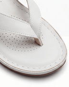 Women’s Block Heel Sandals- Toe-Post