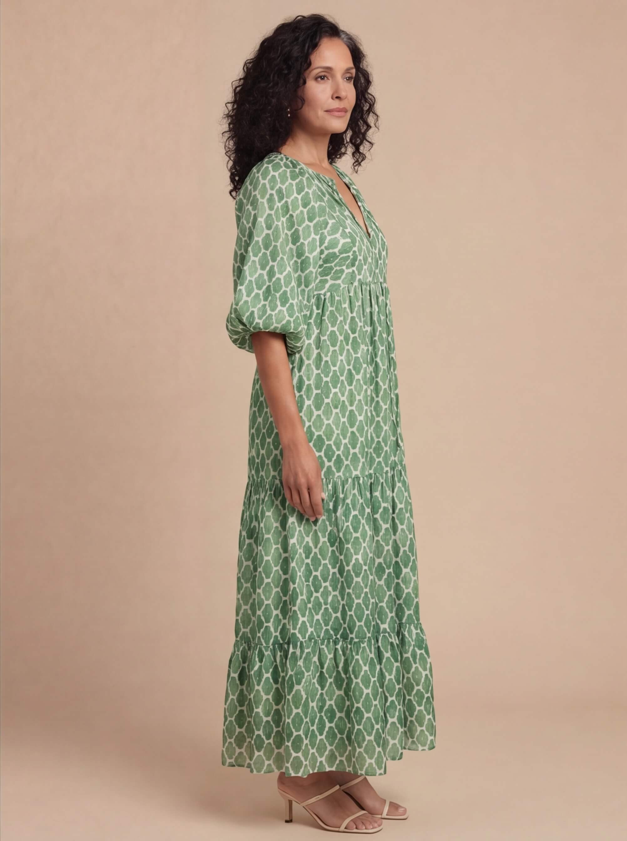 Summer Midi Dress with Relaxed Fit – Light & Breezy Style