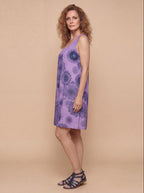 Women’s Dress – Sleeveless Printed Lightweight Summer Dress