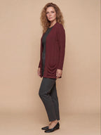 Women’s Ribbed V-Neck Cardigan – Casual Fit & Everyday Comfort