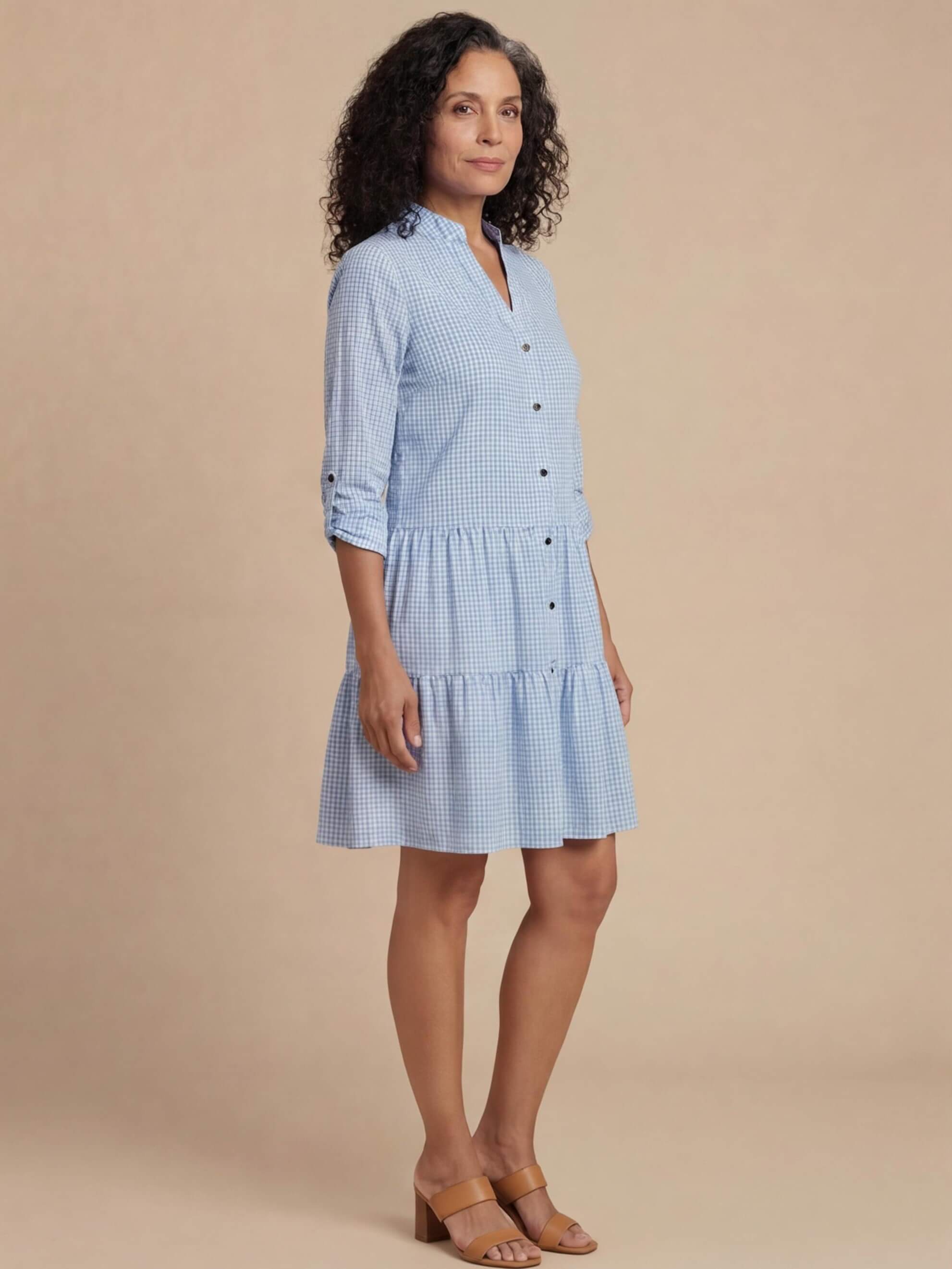 Women’s Gingham Summer Dress – Timeless Charm & Breezy Comfort