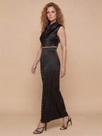 Women’s Two-Piece Set – Sculpted Silhouette & Refined Elegance