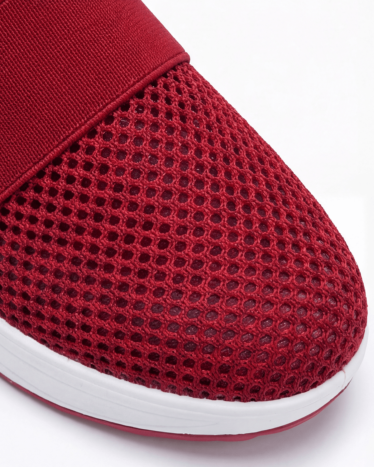 Women’s Slip-On Knit Mule Sneakers- Stretch Strap