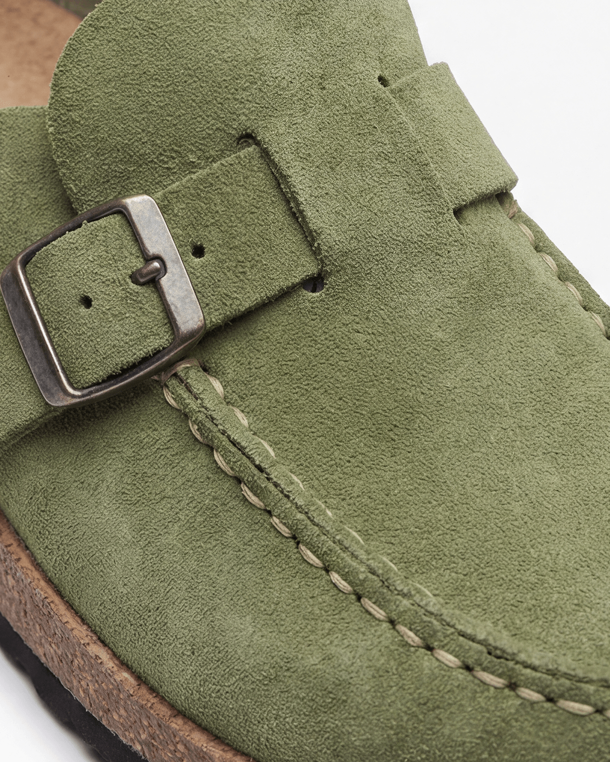 Women’s Flat Mules Loafer-Style with Buckle-Strap