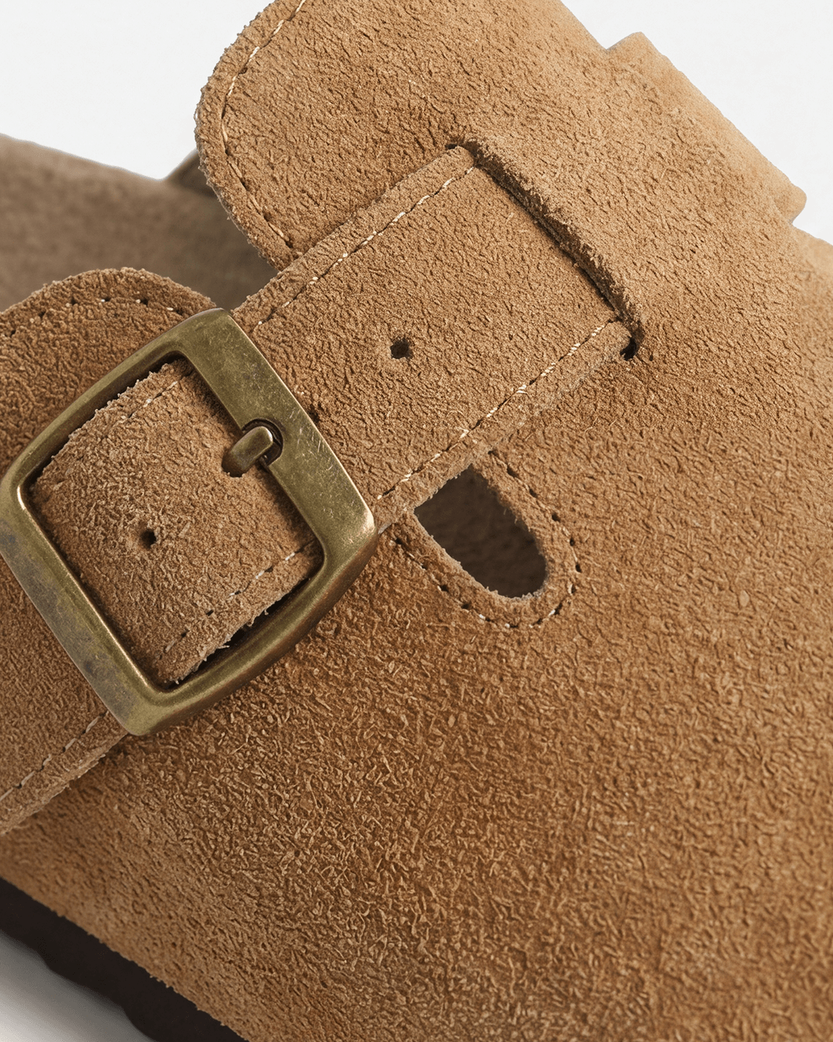 Women’s Flat Clogs- Buckle-Strap