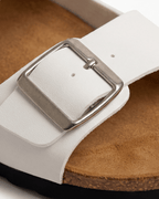 Women’s Footbed Slide Sandals- Double-Buckle