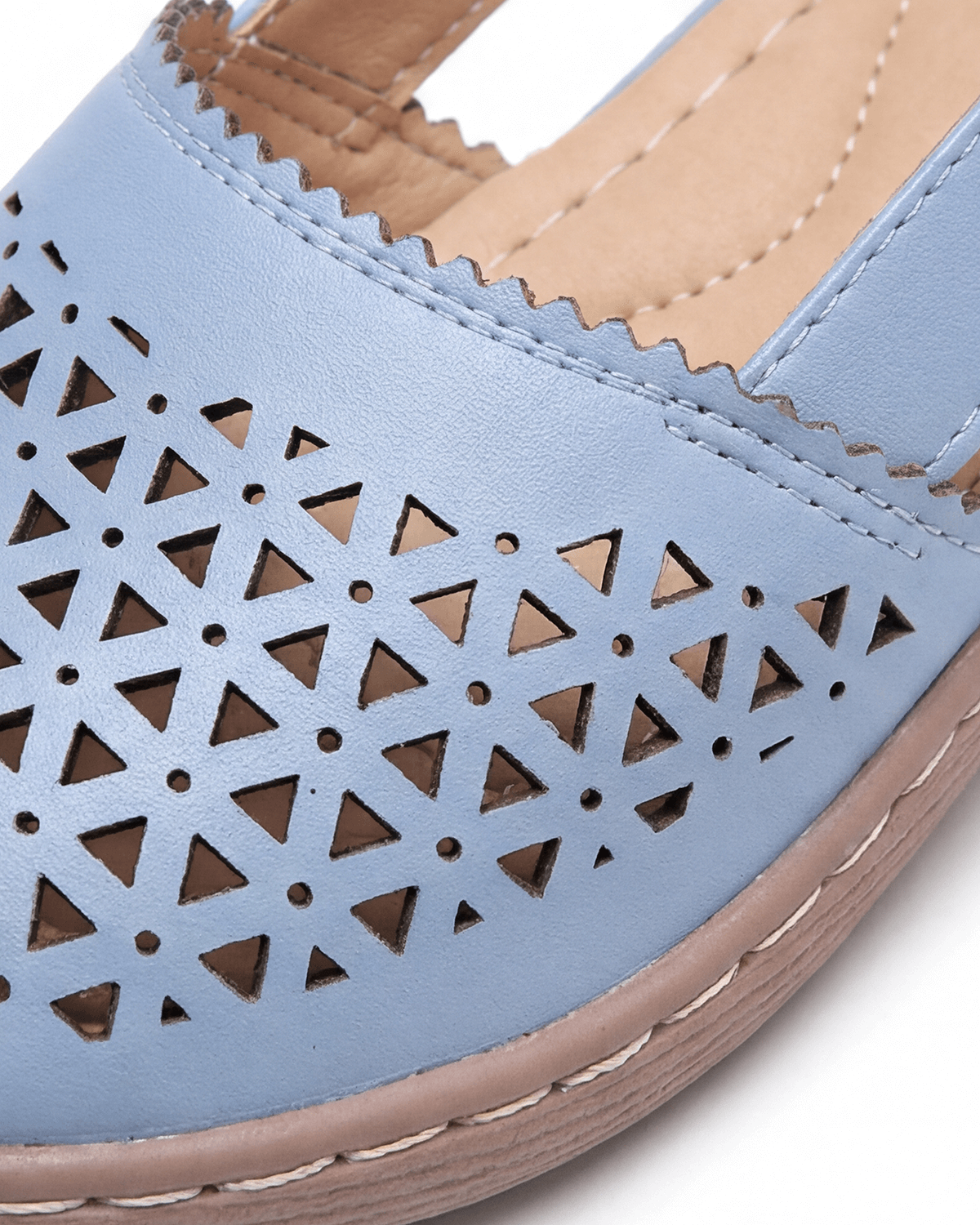 Women’s Slingback Perforated Flats