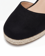 Women’s Wedge Pumps Espadrille- Ankle-Strap