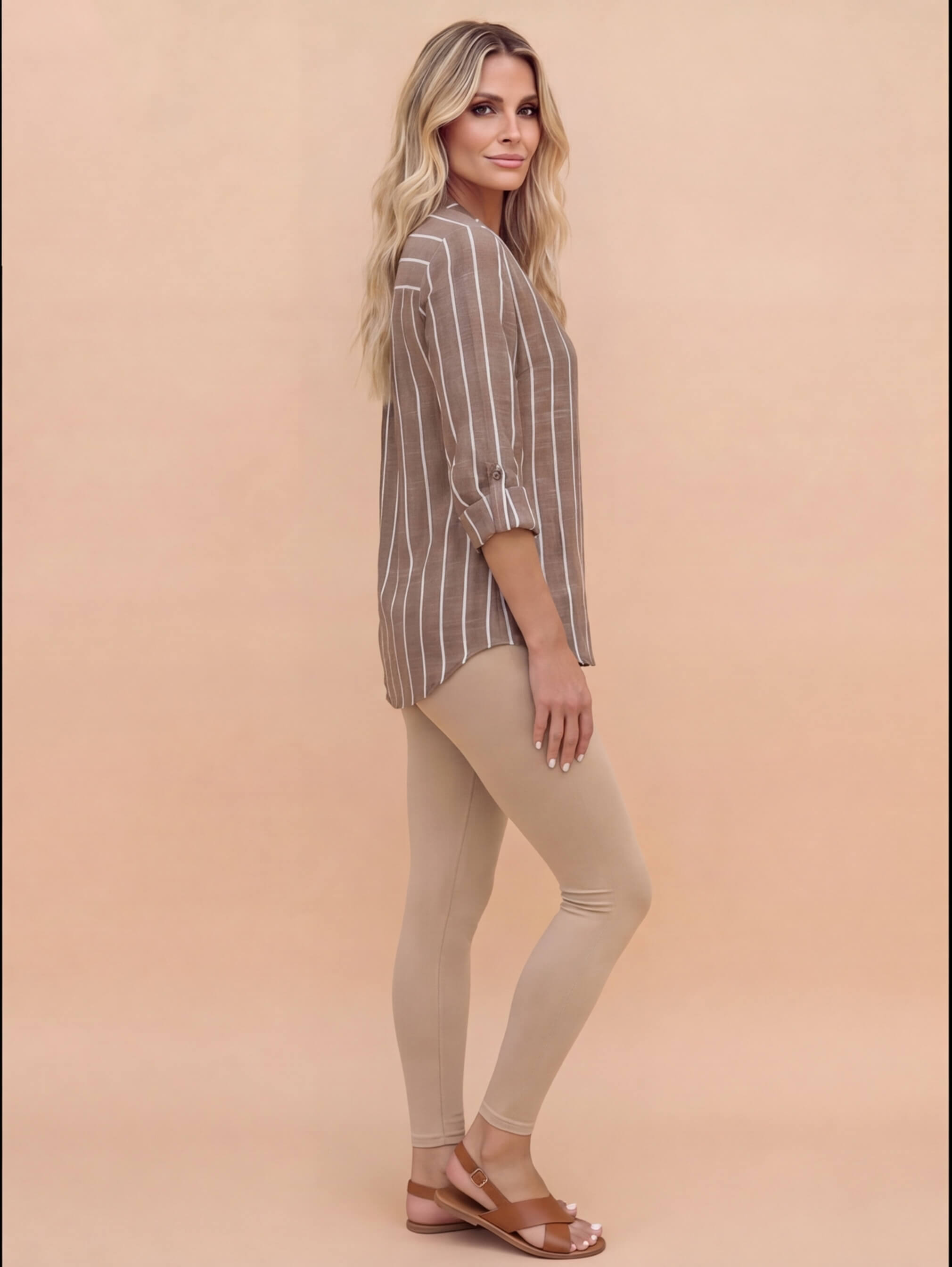 Women’s Striped Summer Blouse – Lightweight & Effortless Style