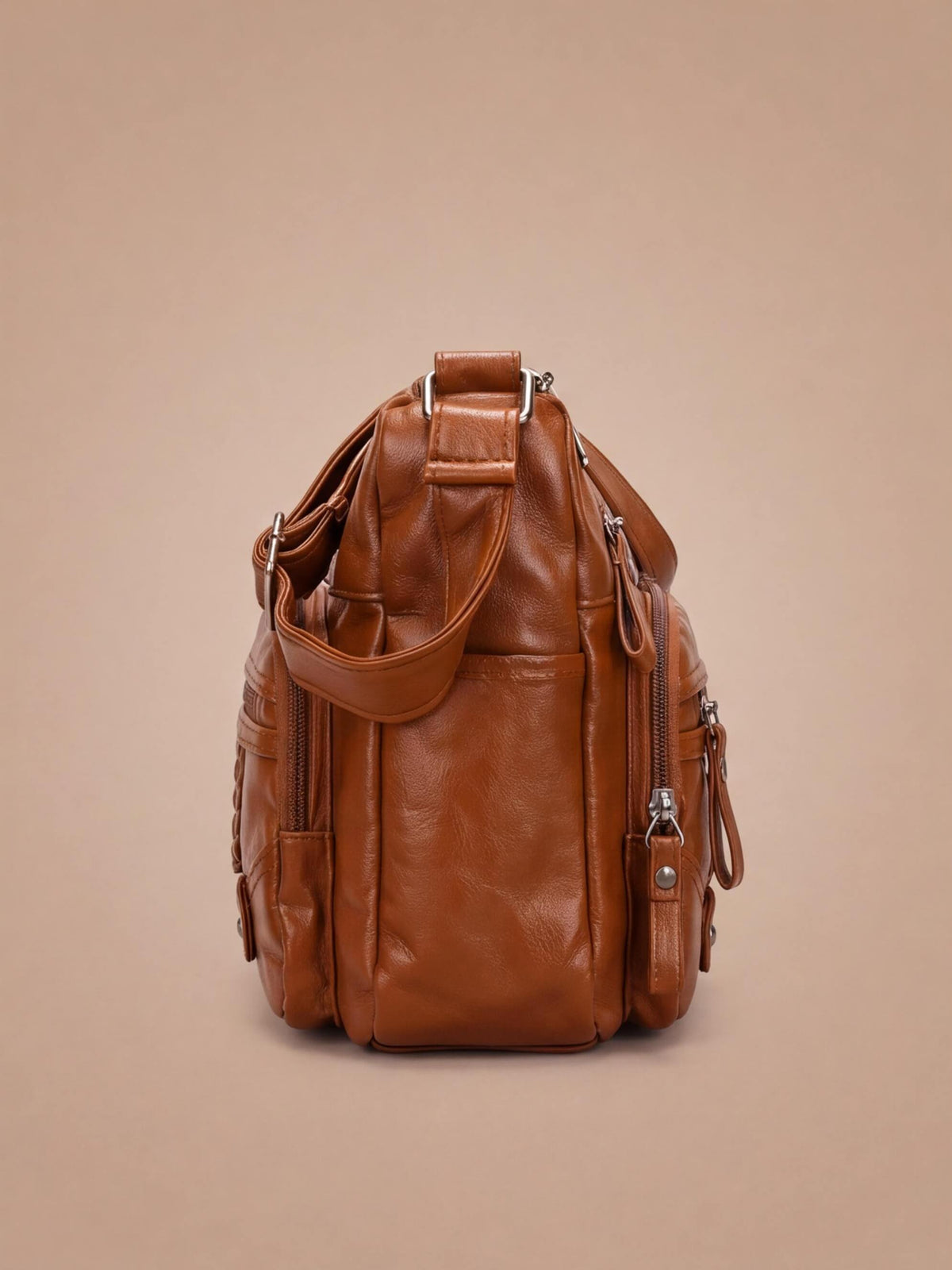 Women’s Multi-Pocket Crossbody Shoulder Bag
