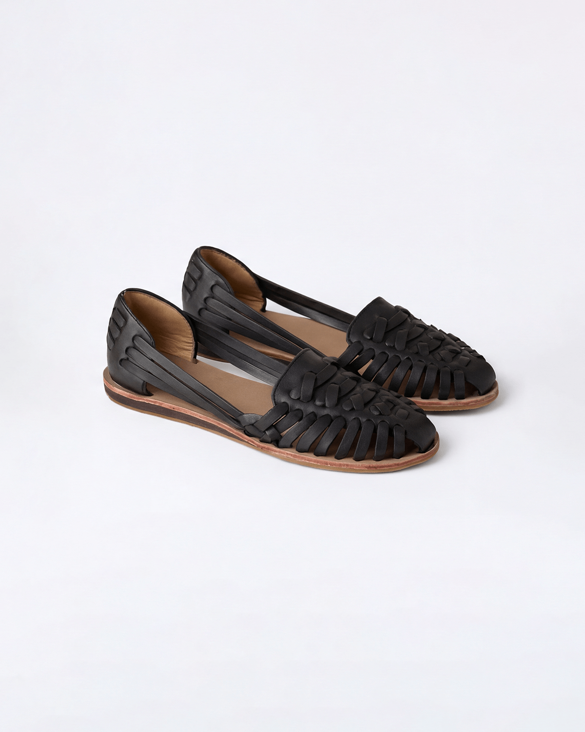 Women’s Slingback Flats- Woven Fisherman