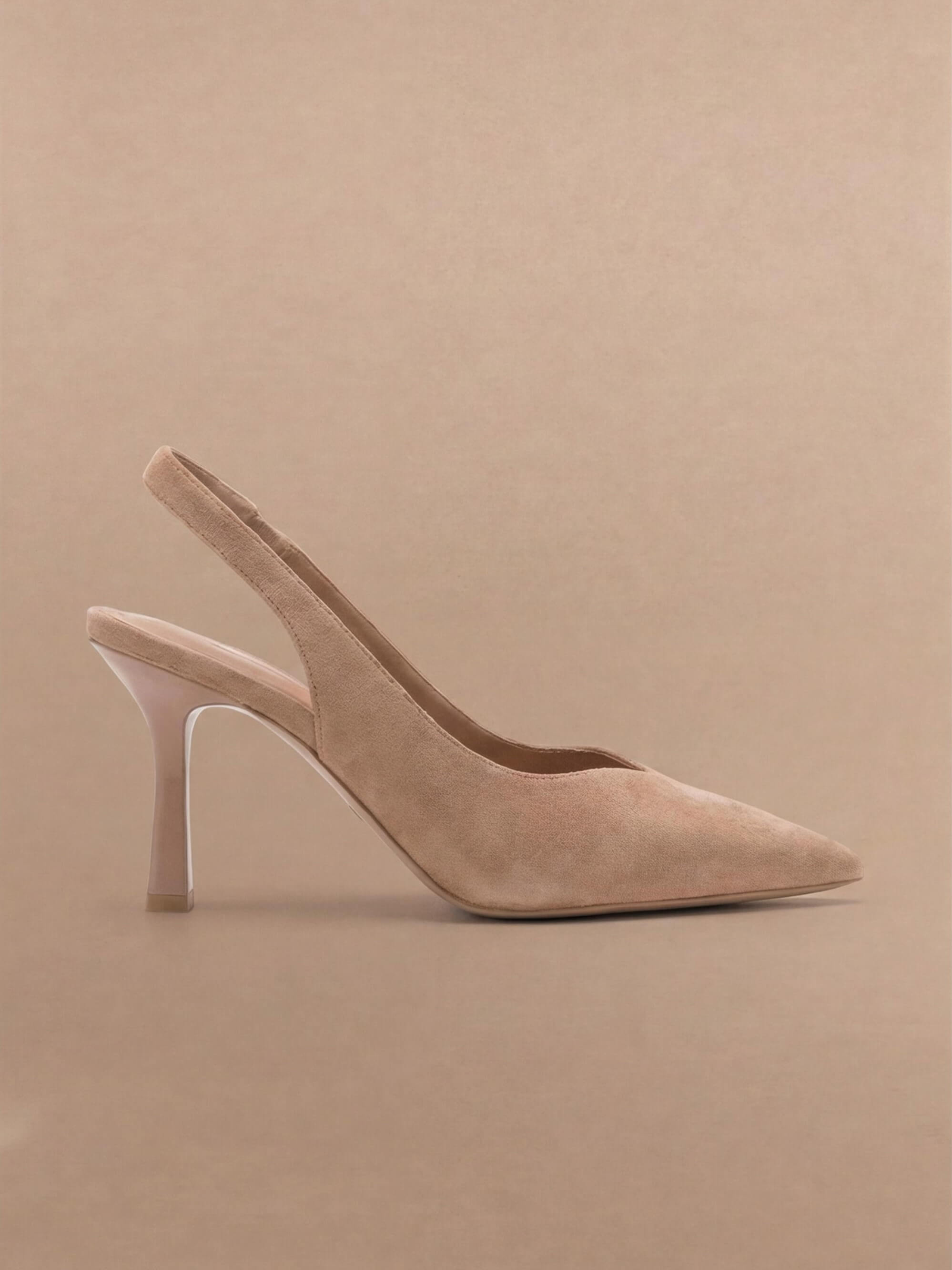 Women’s Pointed Toe Slingback Heels