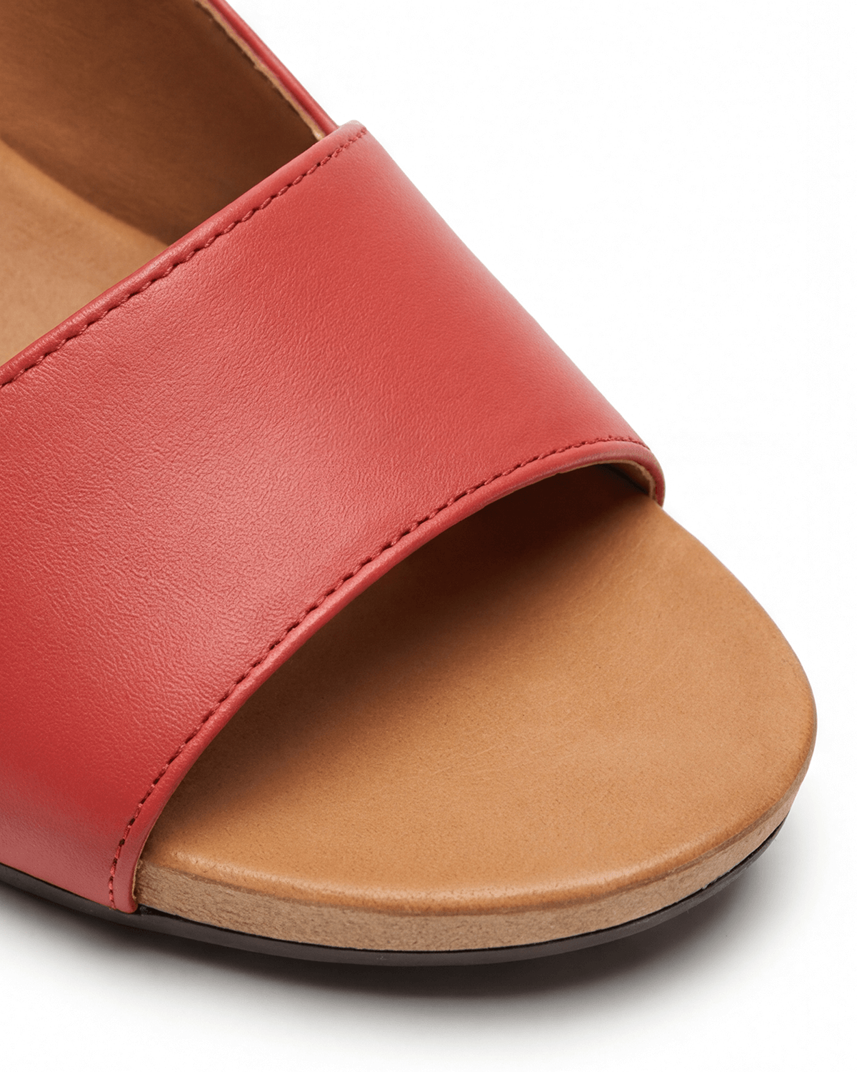 Women’s Block Heel Sandals- Minimal Slingback