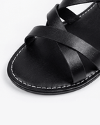 Women’s Flat Sandals-Strappy Caged
