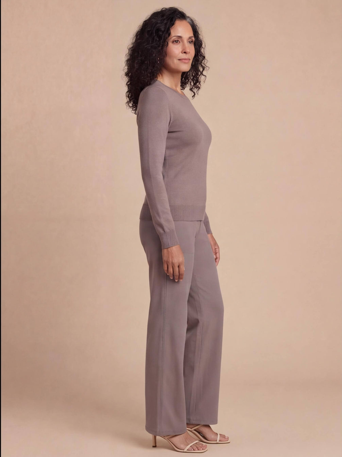 Women’s High-Waist Straight-Leg Trousers