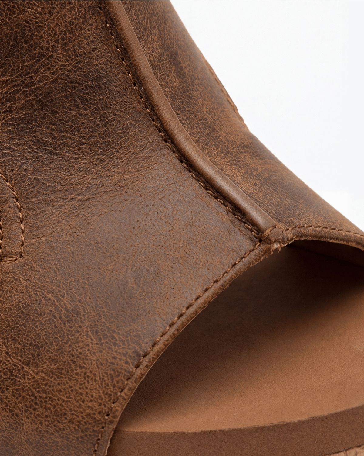 Women’s Wedge Sandals with Slingback Strap- Cork- Look