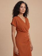 Elegant Summer Midi Dress – Sleek, Feminine & Versatile