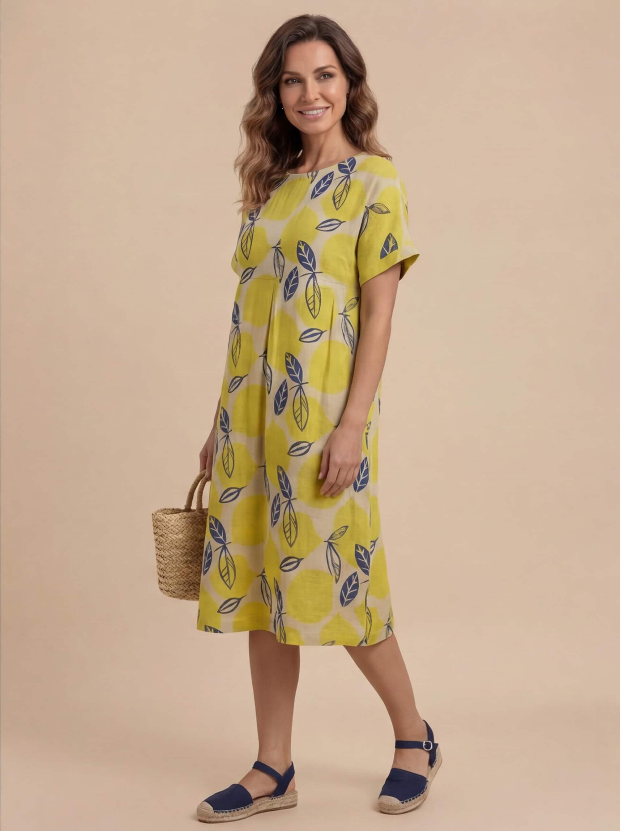 Floral Maxi Dress – Relaxed, Artistic & Effortlessly Chic