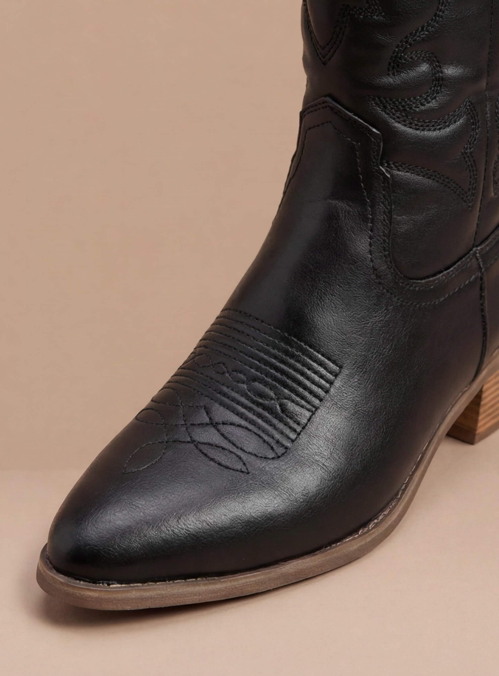 Nova Metallic Western Boots