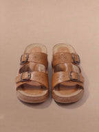 Women's orthopaedic sandals with a comfortable sole