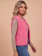 Elegance and Comfort in Perfect Harmony – Women’s Lamb Wool Vest