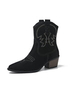 Sage Suede Western Boots