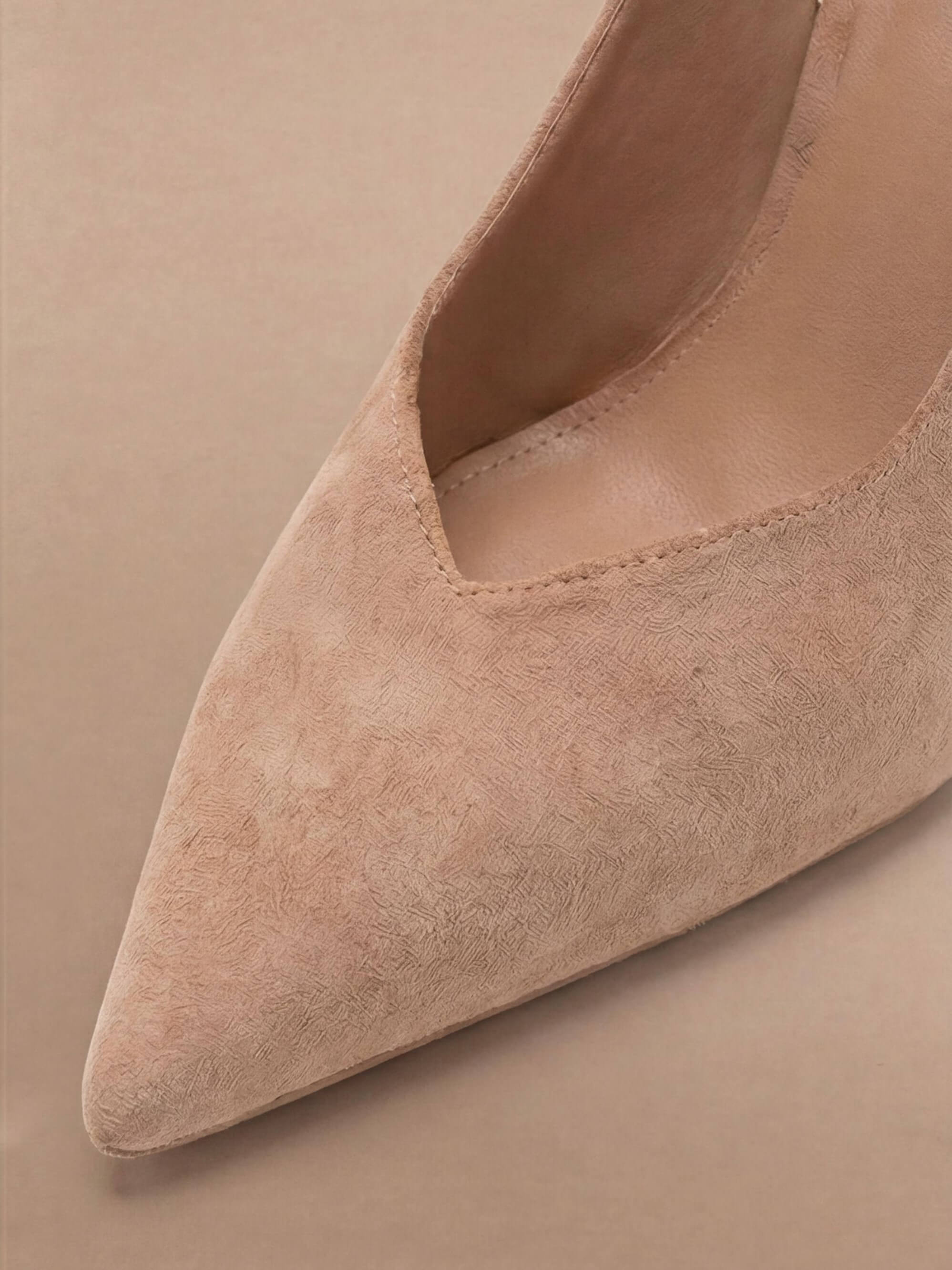 Women’s Pointed Toe Slingback Heels