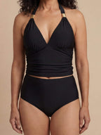 Women’s Halter Tankini Bikini Set