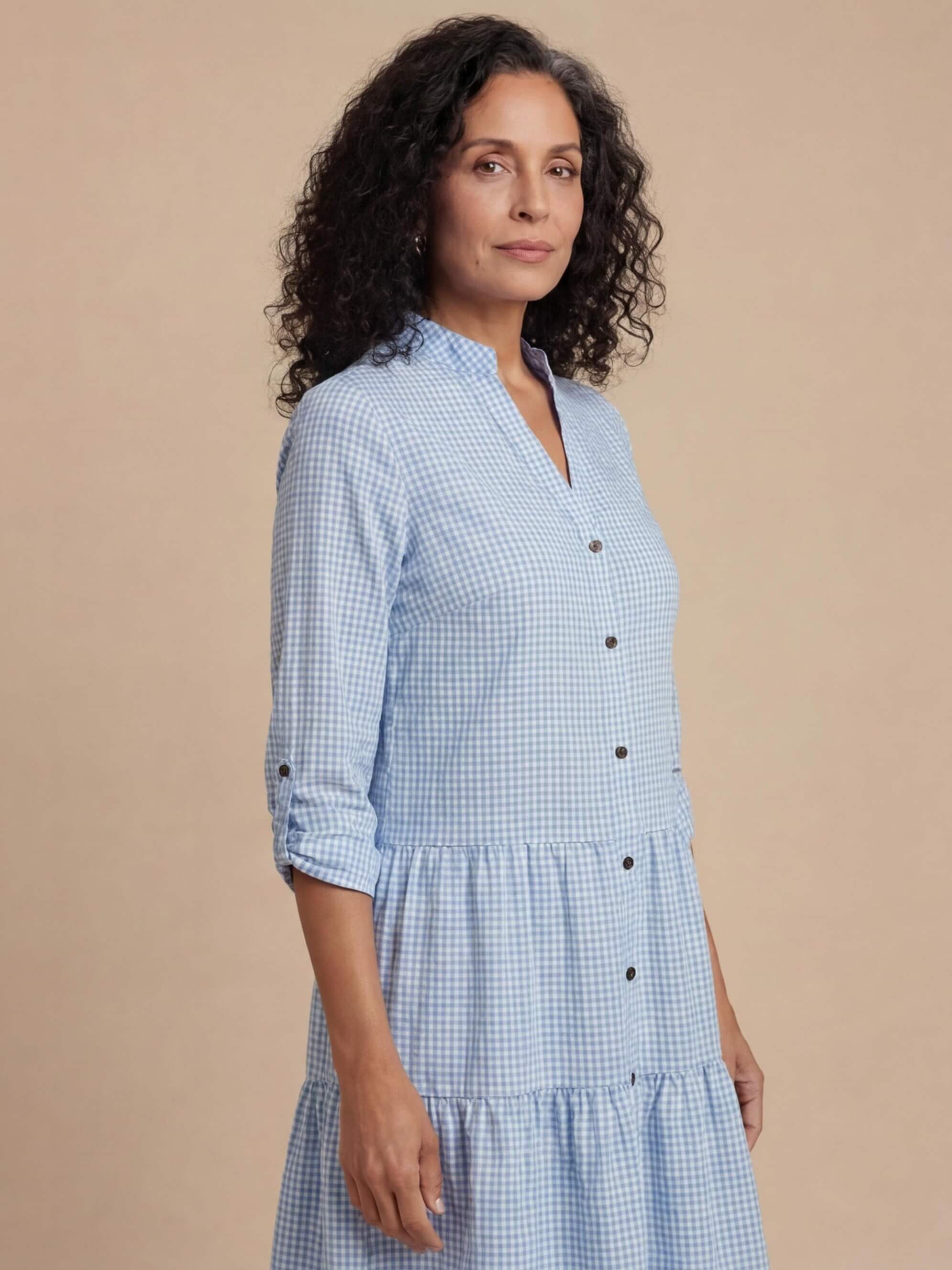 Women’s Gingham Summer Dress – Timeless Charm & Breezy Comfort