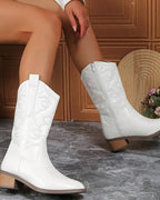 Nova Metallic Western Boots