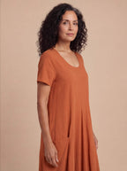 Women’s Casual A-Line Dress with Pockets – Effortless Everyday Comfort