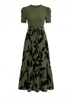 Women’s Elegant Floral Maxi Dress – Effortless Style & Timeless Grace