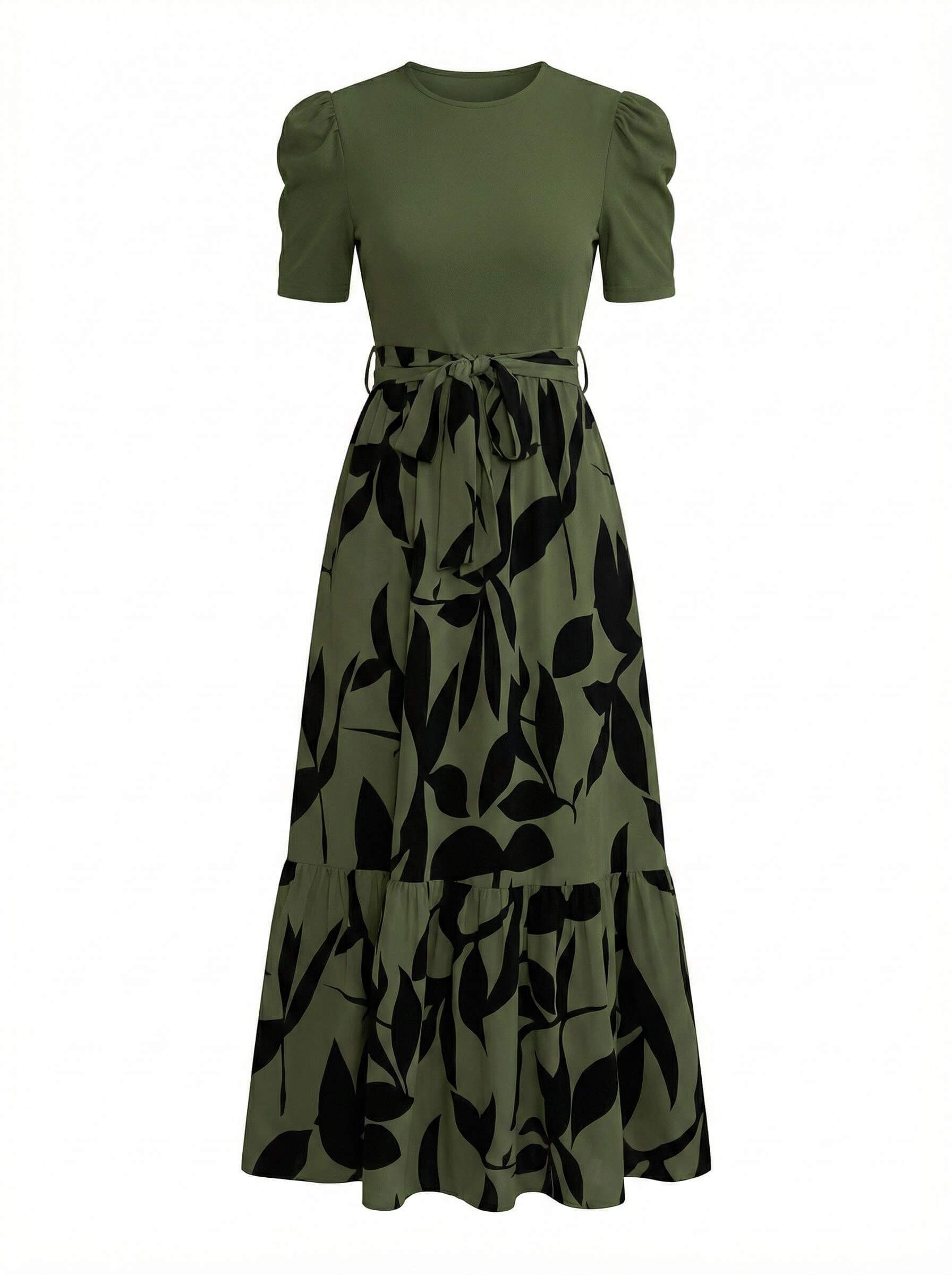 Women’s Elegant Floral Maxi Dress – Effortless Style & Timeless Grace