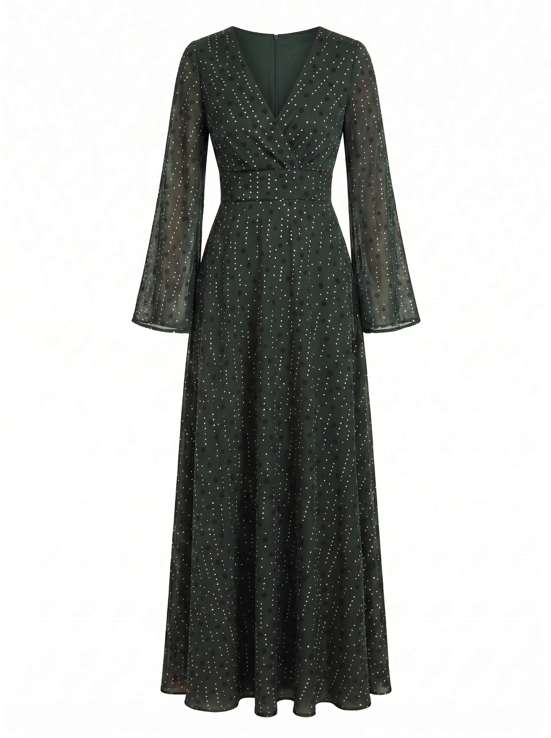 Women’s Bohemian Shimmer Maxi Dress