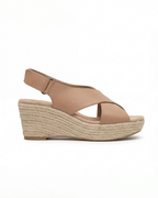 Women’s Platform Wedge Espadrille Crisscross Sandals