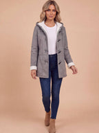 Women’s Hooded Toggle Front Coat