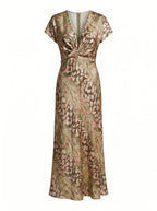 Women’s Satin Maxi Evening Dress