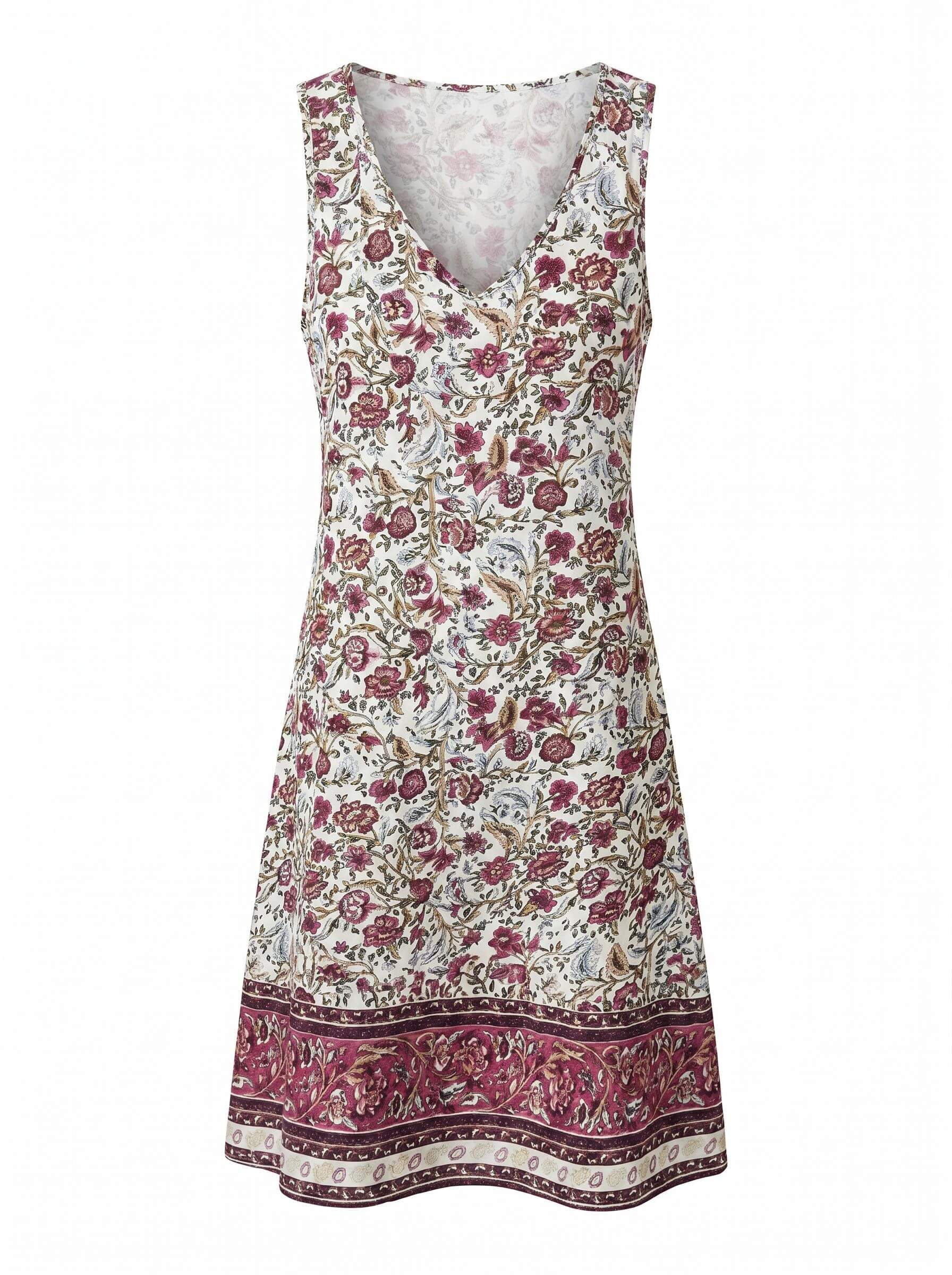 V-Neck Summer Beach Dress – Light, Playful & Breezy