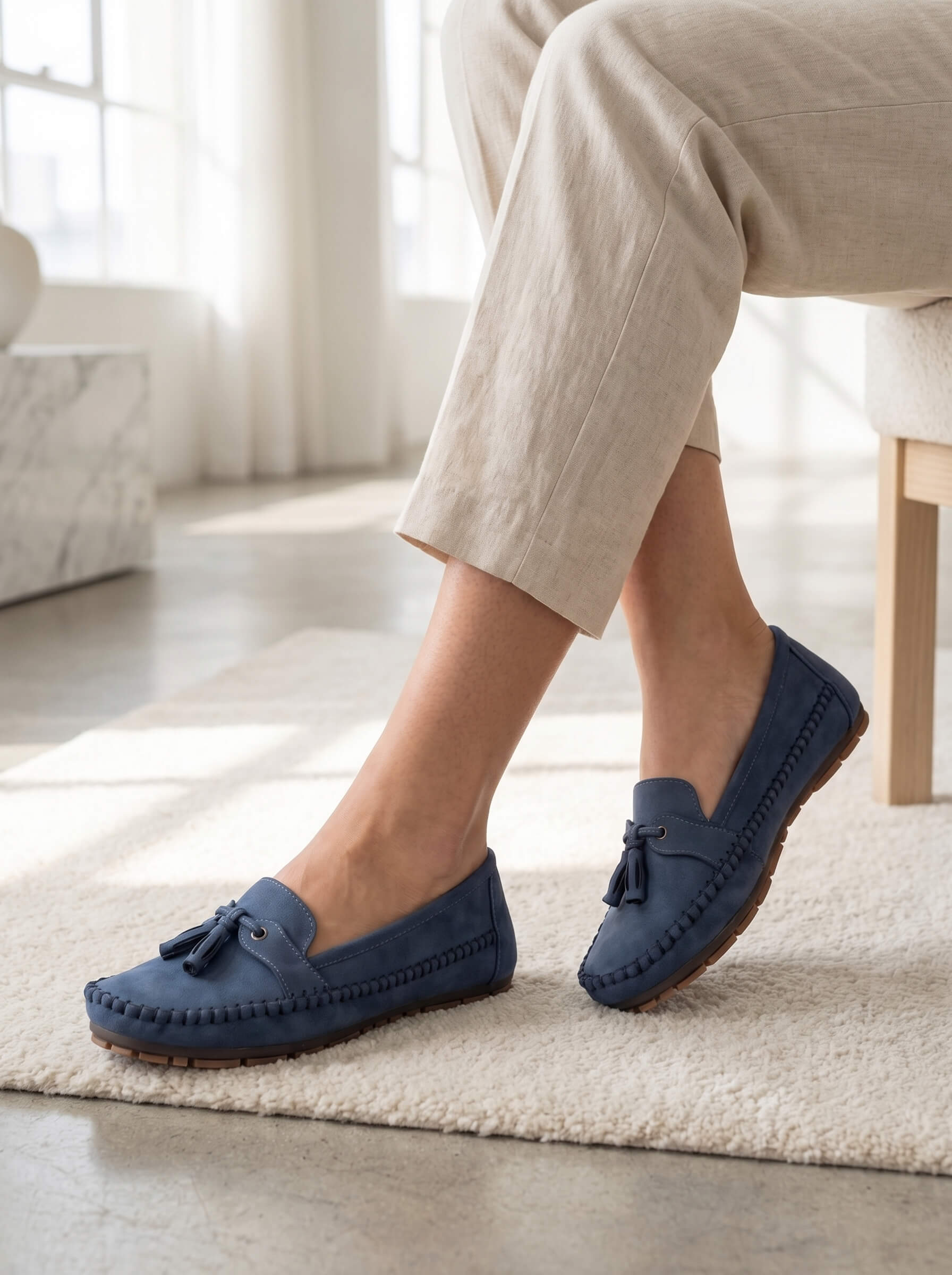 Women’s Classic Bow Loafers – Timeless Comfort & Everyday Elegance