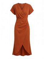 Elegant Summer Midi Dress – Sleek, Feminine & Versatile