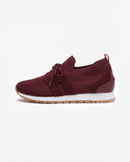 Women’s Casual Sneakers- Knit Lace-Up