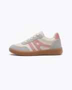 Women’s Low-Top Sneakers- Retro Lace-Up