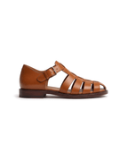 Women’s Flat Sandals- Buckle Fisherman