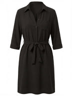 Women’s Dress – Casual Day-to-Evening Shirt Dress