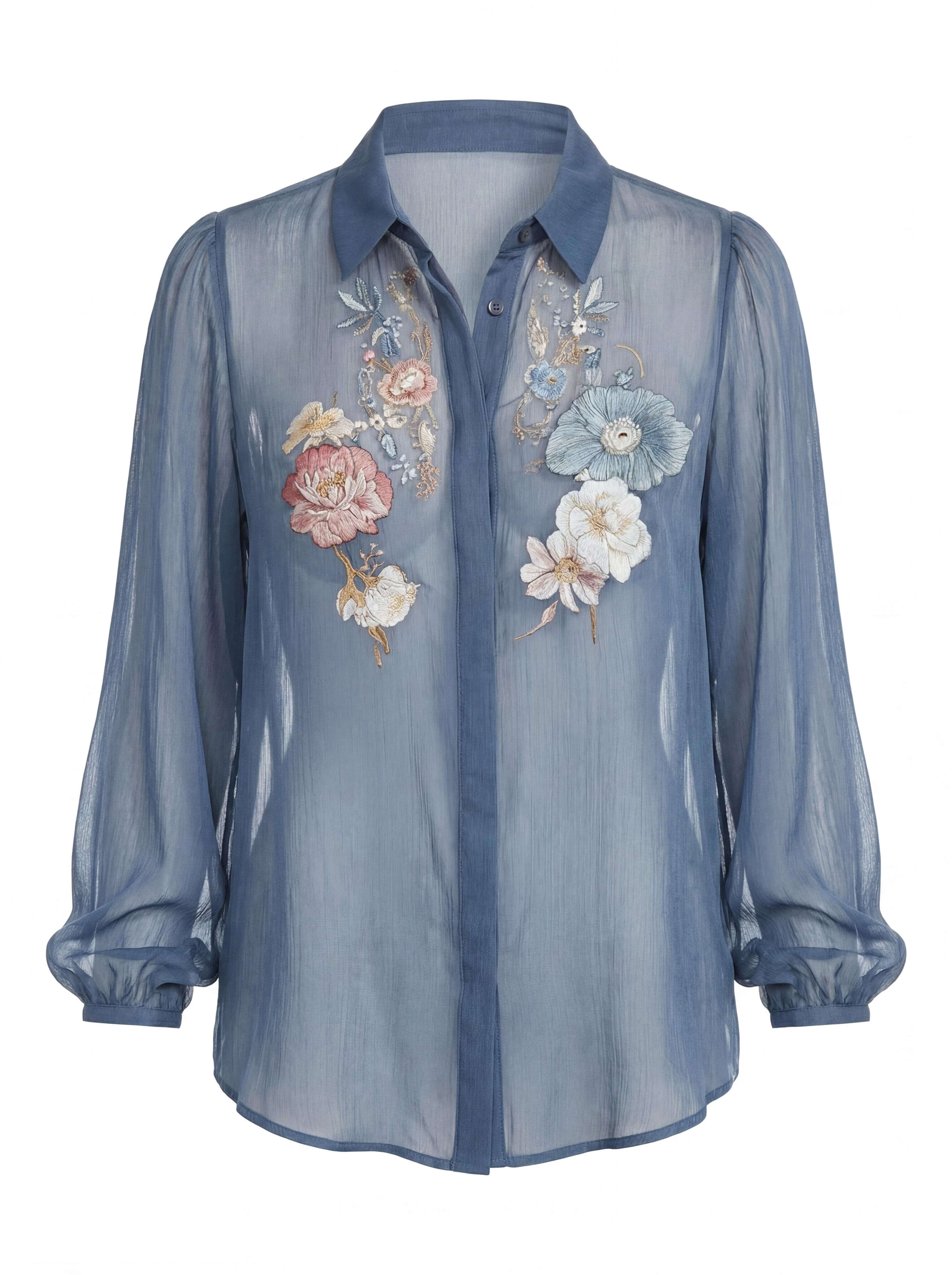 Women’s Top – Boho Floral Blouse