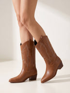 Dakota Embroidered Cowgirl Boots